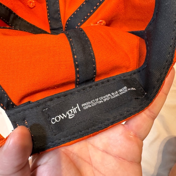 Cowgirl Blue ‘Cowgirl’ Dad hat - Picture 3 of 3